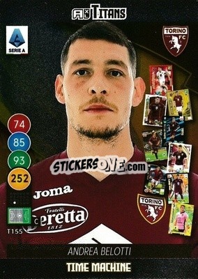 Sticker Andrea Belotti - Calciatori 2021-2022. Adrenalyn XL TITANS - Panini
