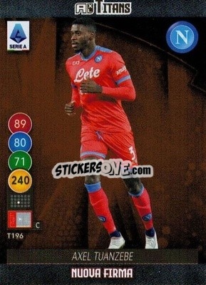 Cromo Axel Tuanzebe - Calciatori 2021-2022. Adrenalyn XL TITANS - Panini