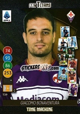 Cromo Giacomo Bonaventura - Calciatori 2021-2022. Adrenalyn XL TITANS - Panini