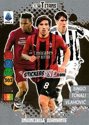 Cromo Invincibile Diamante - Calciatori 2021-2022. Adrenalyn XL TITANS - Panini