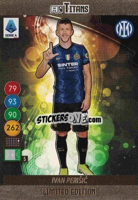 Sticker Ivan Perisic - Calciatori 2021-2022. Adrenalyn XL TITANS n. LE-IP - Panini