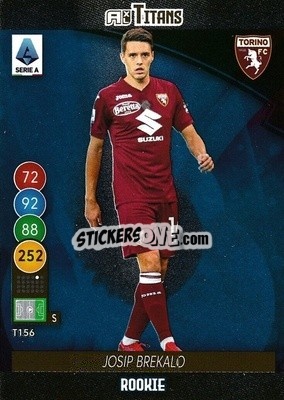 Sticker Josip Brekalo - Calciatori 2021-2022. Adrenalyn XL TITANS n. T156 - Panini
