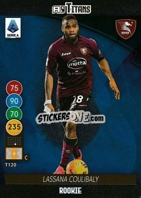 Cromo Lassana Coulibaly - Calciatori 2021-2022. Adrenalyn XL TITANS - Panini