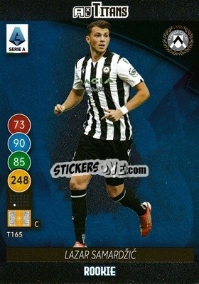 Cromo Lazar Samardzic - Calciatori 2021-2022. Adrenalyn XL TITANS - Panini