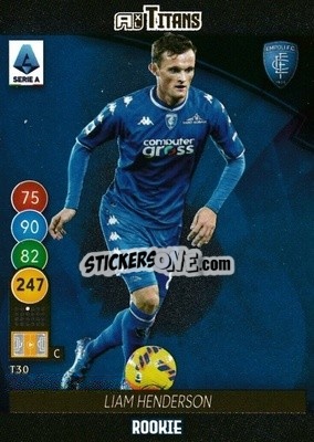 Sticker Liam Henderson - Calciatori 2021-2022. Adrenalyn XL TITANS - Panini