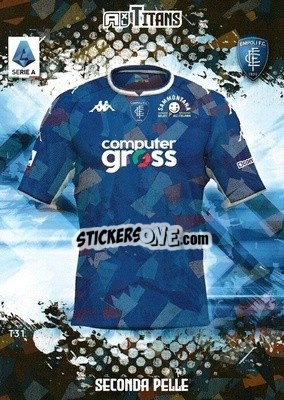 Sticker Maglia Empoli - Calciatori 2021-2022. Adrenalyn XL TITANS - Panini