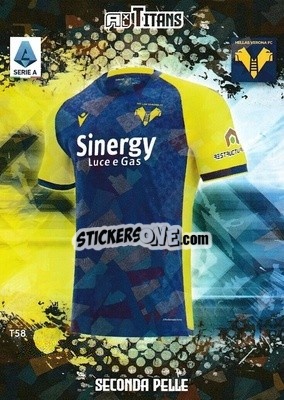 Sticker Maglia Hellas Verona - Calciatori 2021-2022. Adrenalyn XL TITANS - Panini