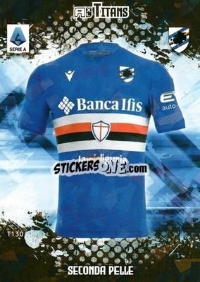 Sticker Maglia Sampdoria - Calciatori 2021-2022. Adrenalyn XL TITANS - Panini