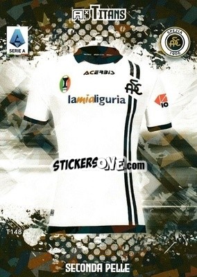 Sticker Maglia Spezia - Calciatori 2021-2022. Adrenalyn XL TITANS - Panini