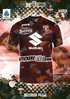 Sticker Maglia Torino - Calciatori 2021-2022. Adrenalyn XL TITANS - Panini