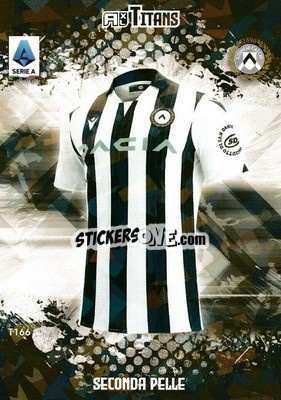 Sticker Maglia Udinese - Calciatori 2021-2022. Adrenalyn XL TITANS - Panini