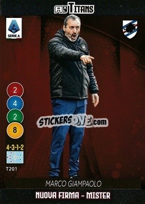Sticker Marco Giampaolo - Calciatori 2021-2022. Adrenalyn XL TITANS - Panini