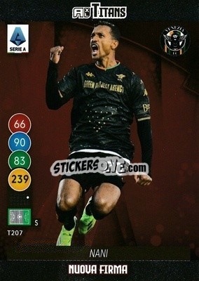 Cromo Nani - Calciatori 2021-2022. Adrenalyn XL TITANS - Panini