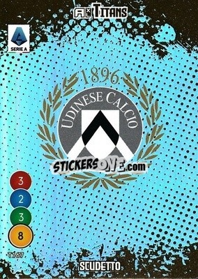 Sticker Scudetto Udinese