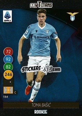 Cromo Toma Basic - Calciatori 2021-2022. Adrenalyn XL TITANS - Panini