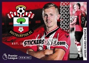 Figurina Southampton - James Ward-Prowse - Premier League Inglese 2021-2022 - Panini