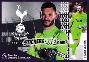 Sticker Tottenham Hotspur - Hugo Lloris - Premier League Inglese 2021-2022 n. 19 - Panini