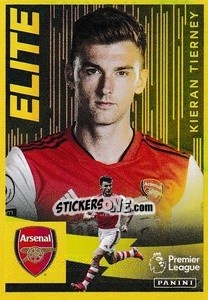 Cromo Kieran Tierney - Elite - Premier League Inglese 2021-2022 n. 50 - Panini