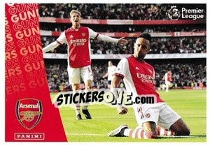 Figurina Gunners - Premier League Inglese 2021-2022 n. 51 - Panini