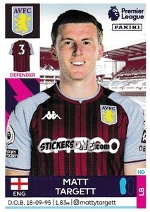 Figurina Matt Targett - Premier League Inglese 2021-2022 n. 56 - Panini
