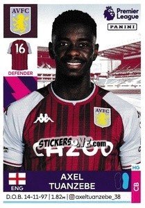 Sticker Axel Tuanzebe - Premier League Inglese 2021-2022 n. 59 - Panini