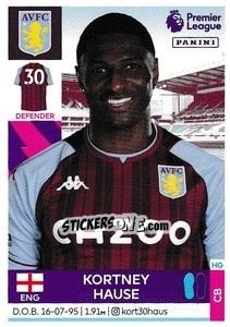 Figurina Kortney Hause - Premier League Inglese 2021-2022 - Panini