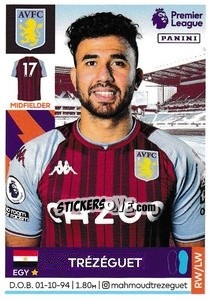 Cromo Trézéguet - Premier League Inglese 2021-2022 - Panini