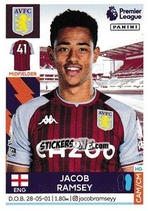 Sticker Jacob Ramsey - Premier League Inglese 2021-2022 - Panini