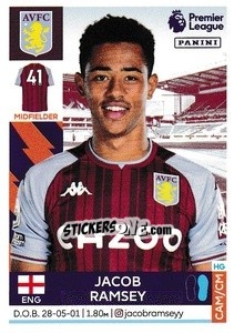 Sticker Jacob Ramsey - Premier League Inglese 2021-2022 n. 71 - Panini
