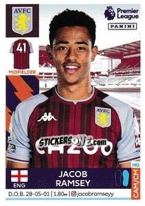 Cromo Jacob Ramsey - Premier League Inglese 2021-2022 - Panini