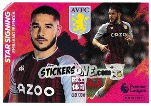 Sticker Emiliano Buendía - Star Signing - Premier League Inglese 2021-2022 n. 78 - Panini