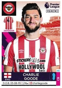 Cromo Charlie Goode - Premier League Inglese 2021-2022 - Panini