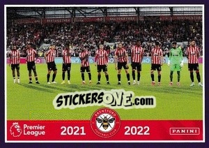 Sticker Team Photo - Premier League Inglese 2021-2022 n. 93 - Panini