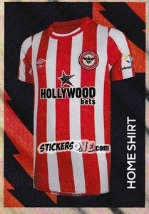 Sticker Home Kit - Premier League Inglese 2021-2022 - Panini