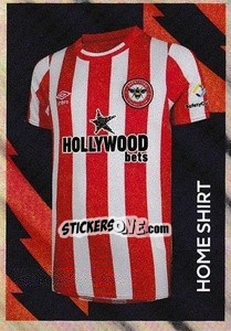 Sticker Home Kit - Premier League Inglese 2021-2022 n. 105 - Panini
