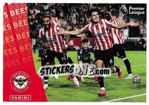 Cromo Bees - Premier League Inglese 2021-2022 - Panini