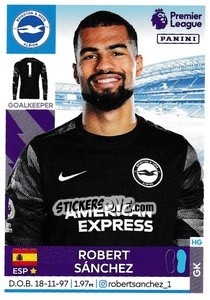 Figurina Robert Sánchez - Premier League Inglese 2021-2022 - Panini