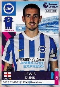 Sticker Lewis Dunk - Premier League Inglese 2021-2022 n. 116 - Panini