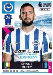 Figurina Shane Duffy - Premier League Inglese 2021-2022 - Panini