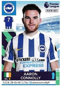 Sticker Aaron Connolly - Premier League Inglese 2021-2022 n. 129 - Panini