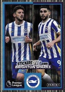 Sticker Adam Lallana / Neal Maupay - Premier League Inglese 2021-2022 - Panini