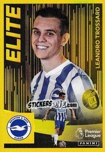 Sticker Leandro Trossard - Elite - Premier League Inglese 2021-2022 - Panini