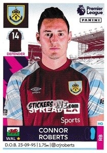 Figurina Connor Roberts - Premier League Inglese 2021-2022 - Panini