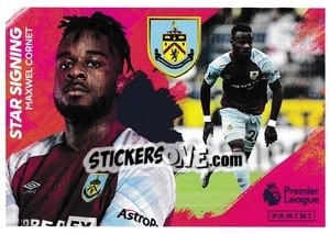 Figurina Maxwel Cornet - Star Signing - Premier League Inglese 2021-2022 - Panini