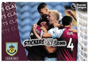 Figurina Clarets - Premier League Inglese 2021-2022 - Panini