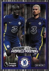 Sticker N’Golo Kanté / Jorginho - Premier League Inglese 2021-2022 n. 193 - Panini