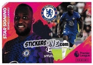 Sticker Romelu Lukaku - Star Signing - Premier League Inglese 2021-2022 n. 194 - Panini