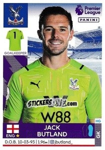 Sticker Jack Butland - Premier League Inglese 2021-2022 n. 198 - Panini