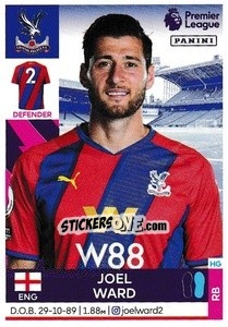 Sticker Joel Ward - Premier League Inglese 2021-2022 - Panini