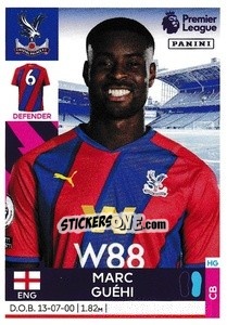 Sticker Marc Guéhi - Premier League Inglese 2021-2022 - Panini